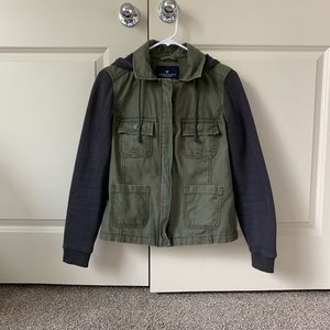 American Eagle Army Green Jacket